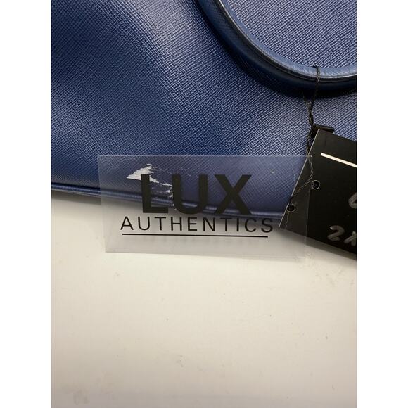 Prada Galleria Saffiano Leather Bag in Blue - Picture 12 of 12
